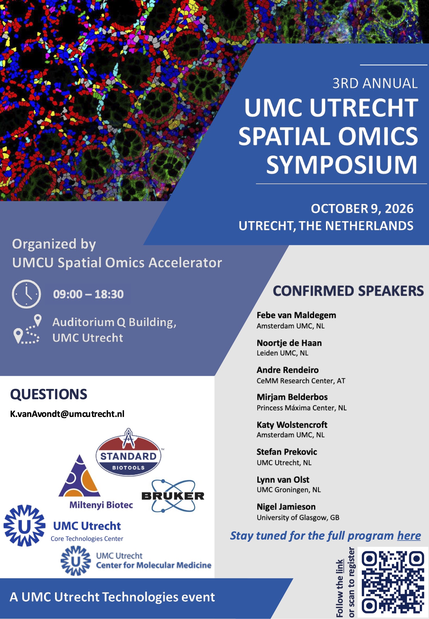 UMC Utrecht Spatial Omics Symposium