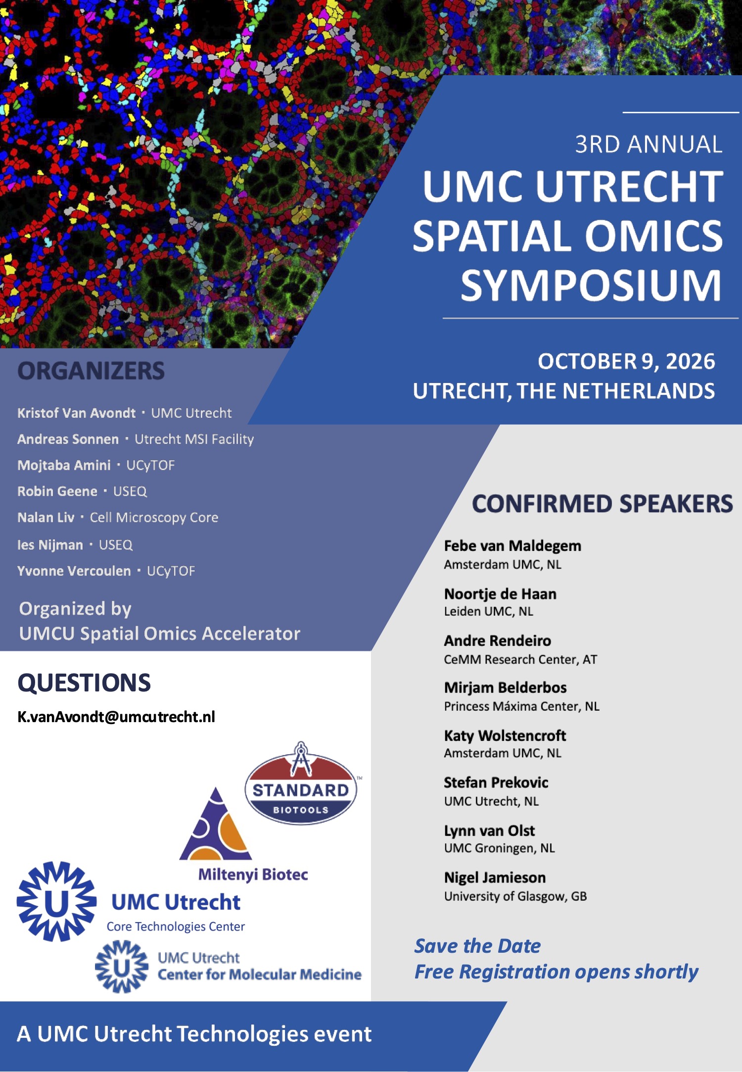 UMC Utrecht Spatial Omics Symposium